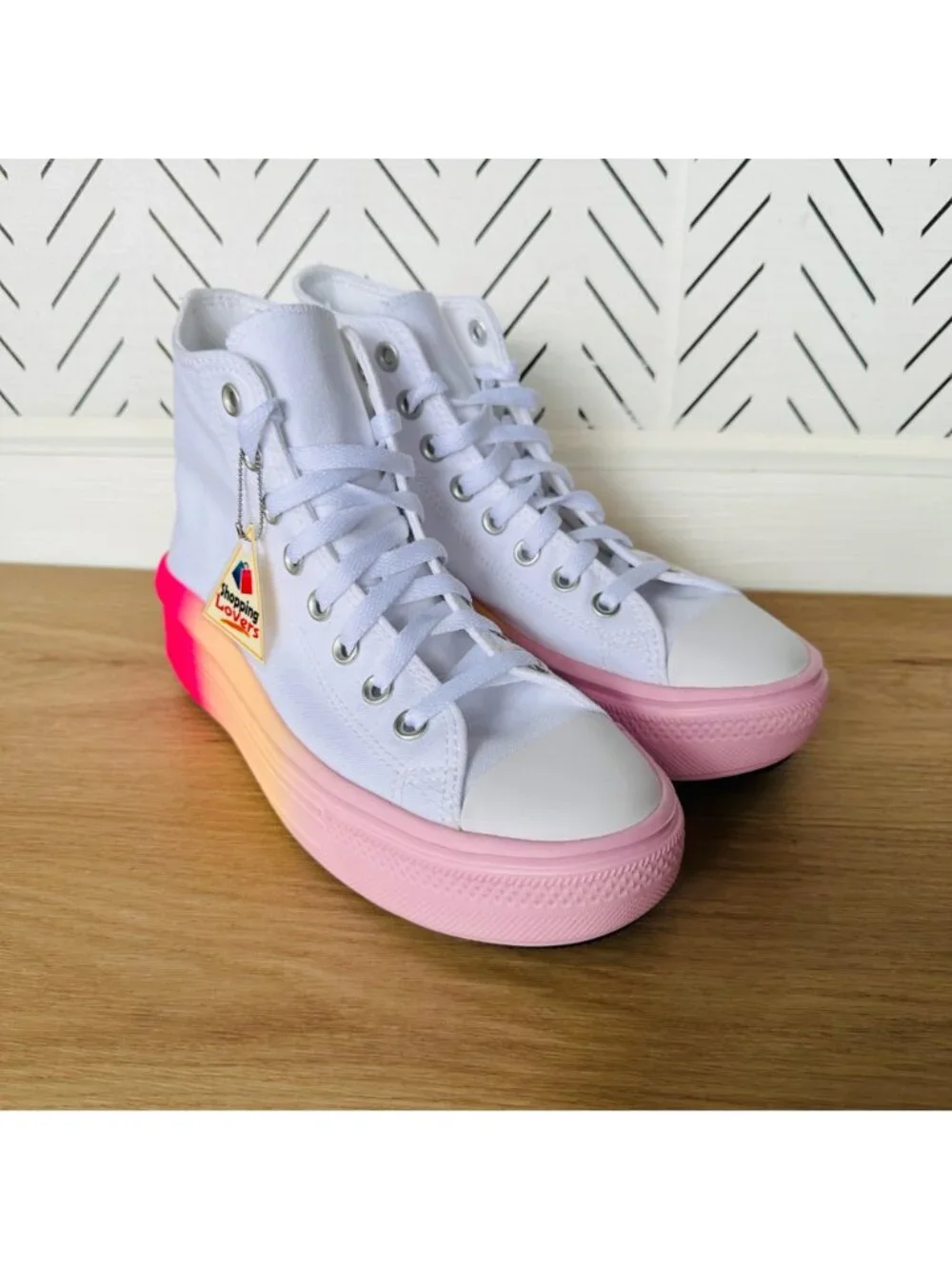 Converse Chuck Taylor Move Platform Ombre Sz 5.5 Big Kids Shoes Sneakers A07372C